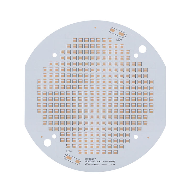 PCB de aluminio de una cara para luz de jardín